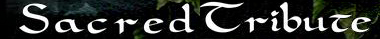 Sacred Tribute - Web Archiv
